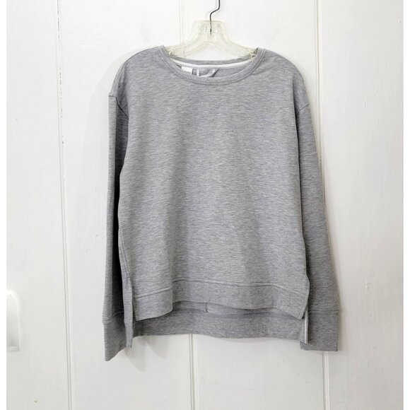 Victoria Sport Tops - Victoria Sport Gray Sweatshirt with Keyhole Back Women's Size XS